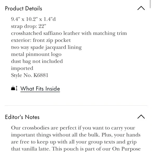 Kate Spade Laurel Way Rima Crossbody - Picture 9 of 10